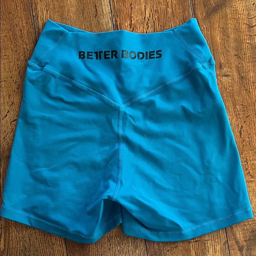 BETTER BODIES Women's Vibrant Blue Athletic Shorts